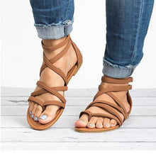 Load image into Gallery viewer, Summer Flip Flops Gladiator Sandals Shoes
